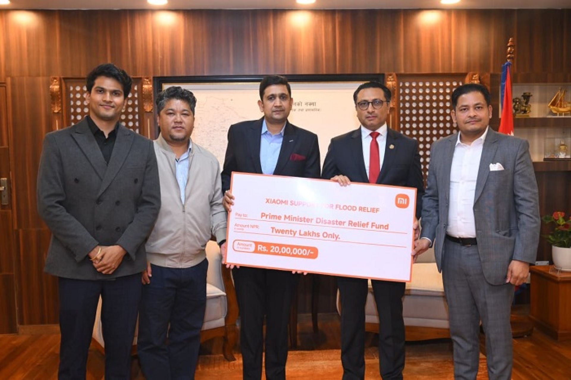 Xiaomi Nepal Contributes NPR 2 Million Support to Flood and Landslide Victims