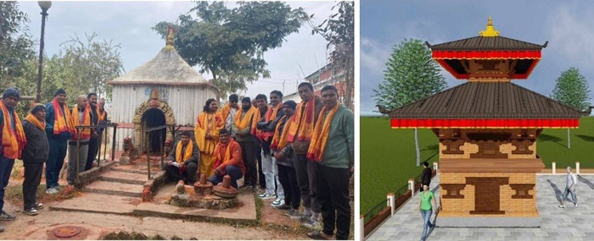 दुई शताब्दी पुरानो बालकुमारी मन्दिर निर्माणार्थ, भक्तपुरको चाँगुनारायणमा विराट ज्ञान महायज्ञ हुने